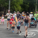 Montgomery County Parents Bring Babies, Elementary Schoolers to Kids' Pride Parade