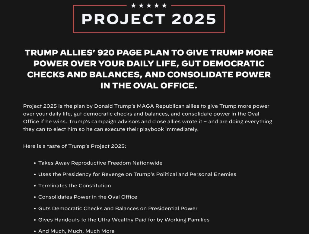 FACT CHECK: Does Project 2025 'Terminate the Constitution'?