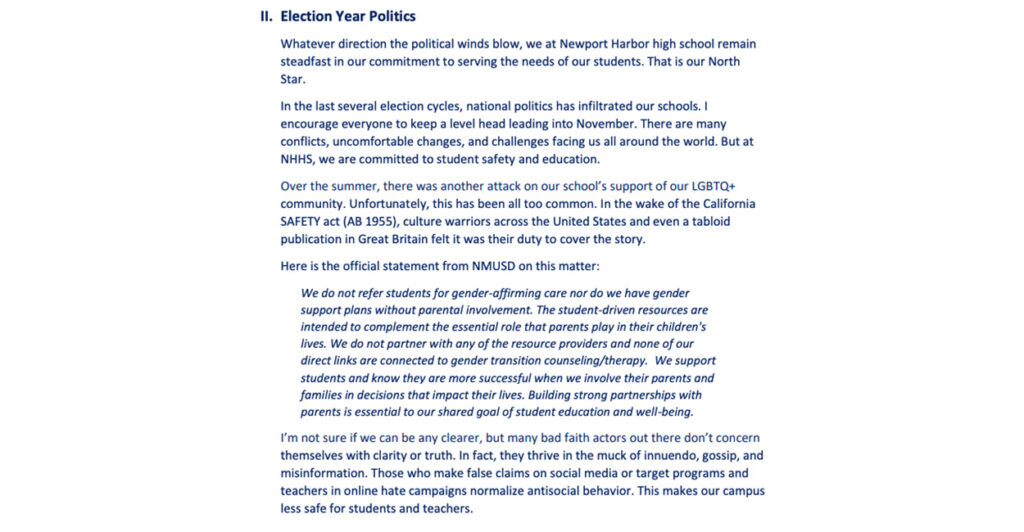 EXCLUSIVE: California District Allows 12-Year-Olds to Transition Without Parental Involvement, Denies It 1 EXCLUSIVE: California District Allows 12-Year-Olds to Transition Without Parental Involvement, Denies It