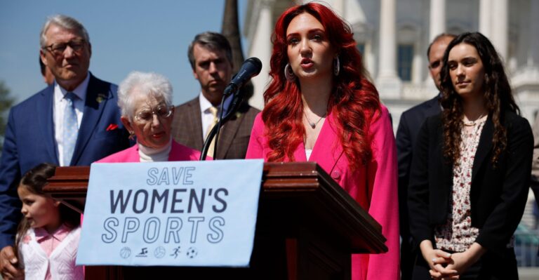 Democrats Claim Men ‘Don’t Compete in Women’s Sports’ as Stolen Athletic Titles Near 300