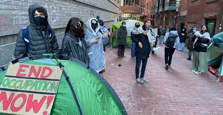 Pro-Palestinian Protests at Boston’s Emerson College Result in More Than 100 Arrests
