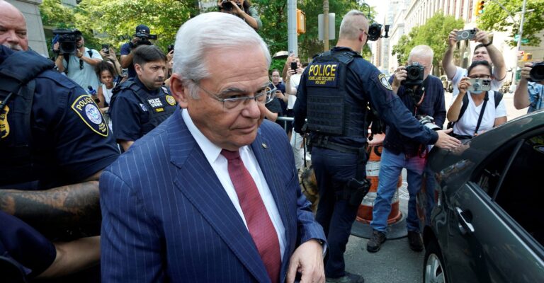 Sen. Menendez Reportedly Confirms Resignation in Wake of Bribery Conviction