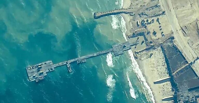 SUNK COST: With Gaza Policy Adrift, Biden’s Aid  Pier Washed Away $230M