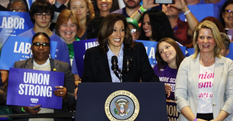 If Elected, Harris Will Carry Biden’s Torch as ‘Most Pro-Union President’