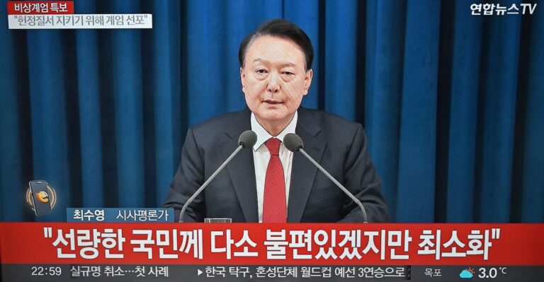South Korean Leader’s Brief, but Ill-Advised Flirtation With Martial Law