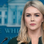 White House press secretary Karoline Leavitt speaks at the daily briefing at the White House on Monday.