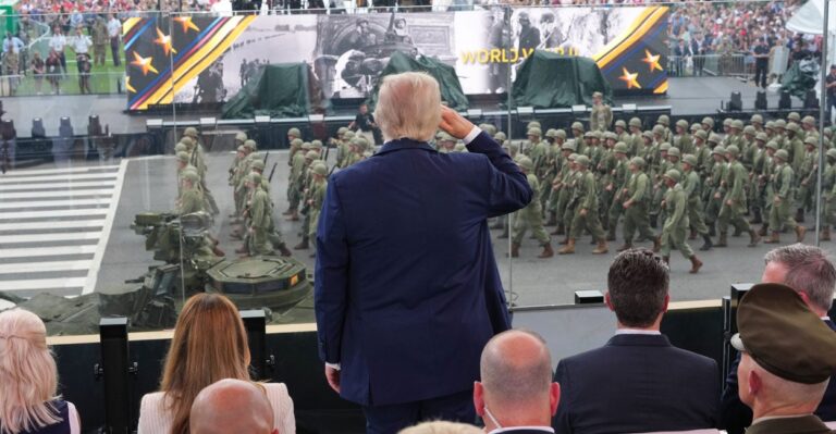 Commander in Chief Is Reviled in DC Suburbs Even as the Army Is Revered in Washington
