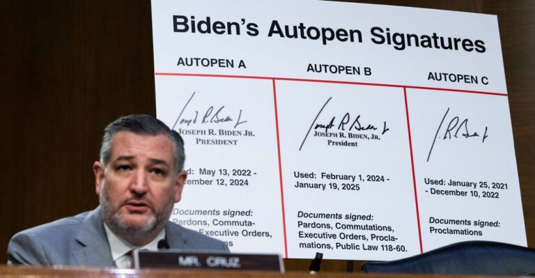 Autopen Joe and the Gang That Couldn’t Spin Straight
