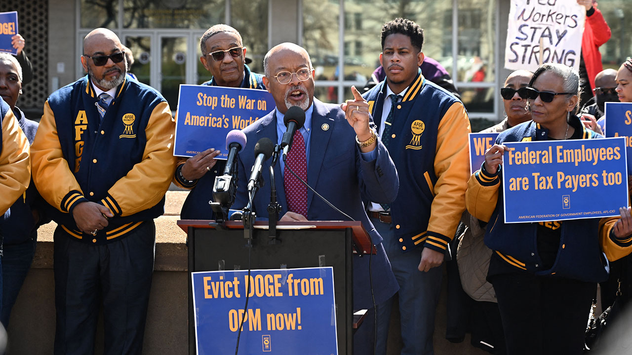 Federal Unions Act Like a Deep State, Suing to Block Trump Policy