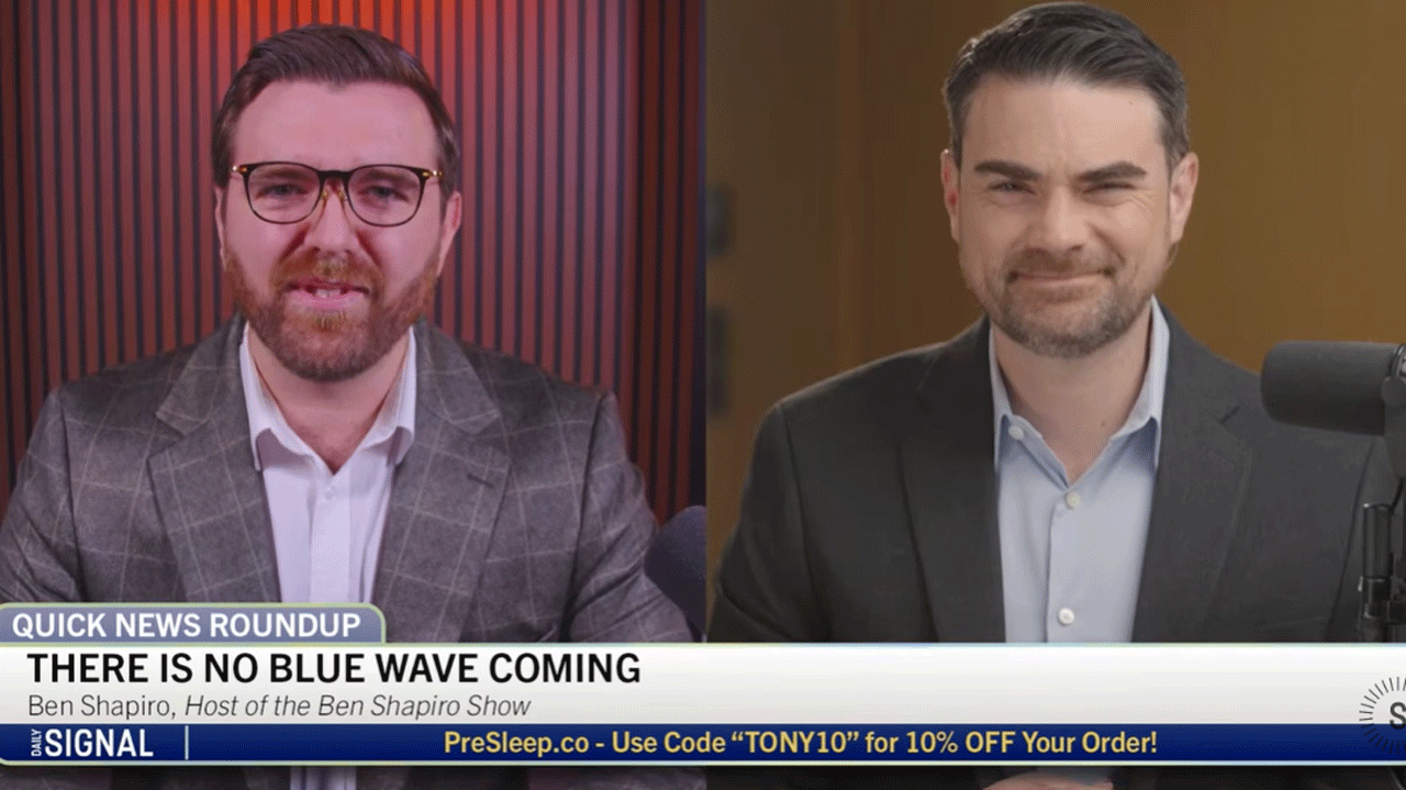 Ben Shapiro Comes Armed With Advice and Warnings for ‘Least Popular Midterms in History’