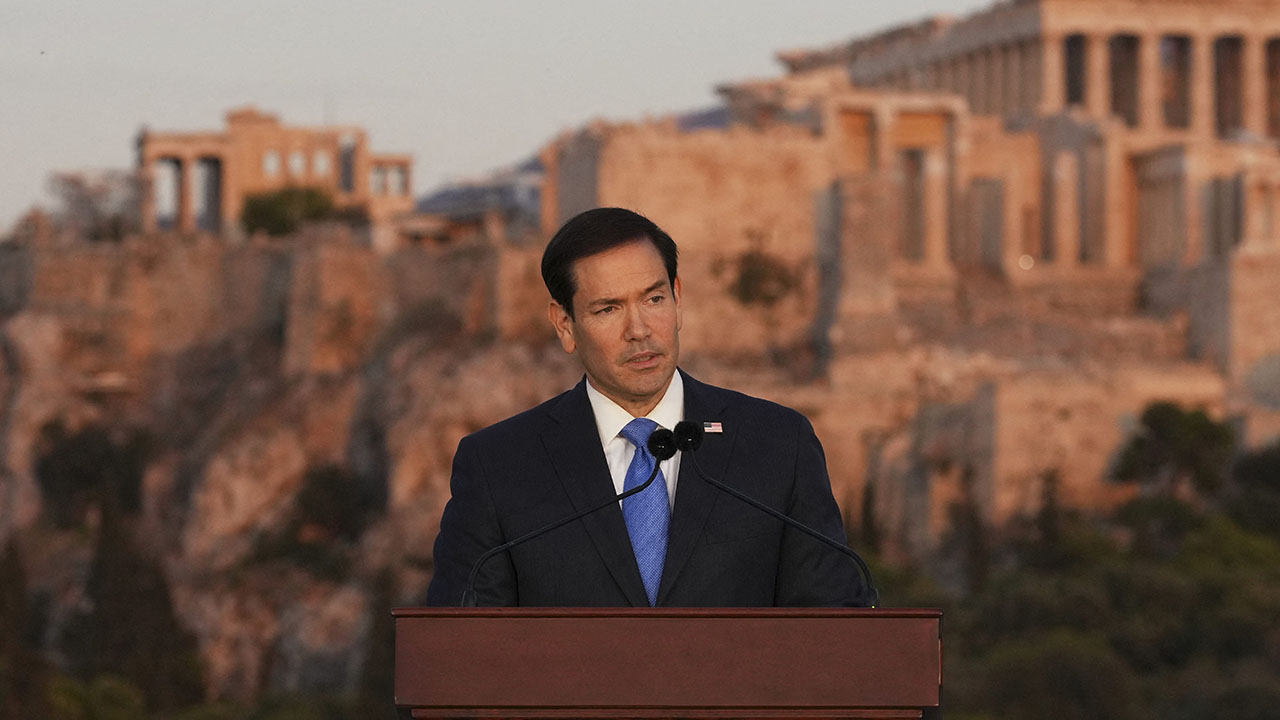 Rubio’s Rousing Athens Speech Highlights the Infrastructure Demonizing the West