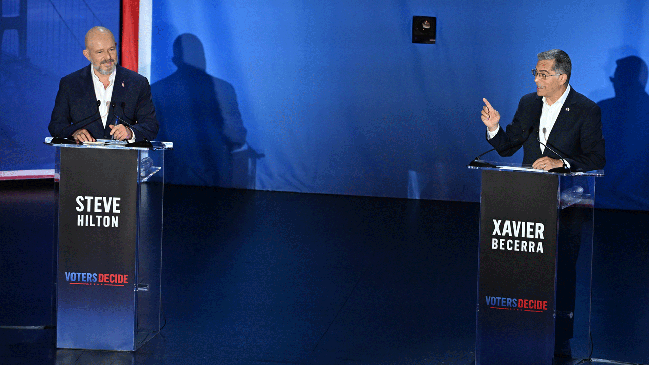 Hilton vs. Becerra: Top 3 Moments From the California Governor Debate