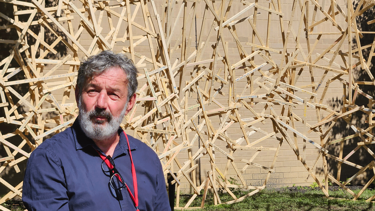 Art Installation Connects a Henrico County High School to Germany