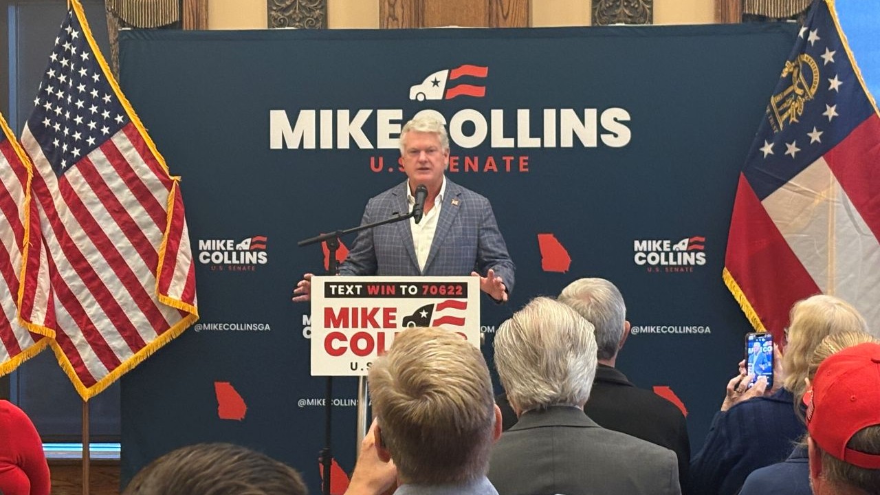 Collins Rails Against Ossoff at Georgia Rally, Speaks on Increasing Momentum of Senate Race