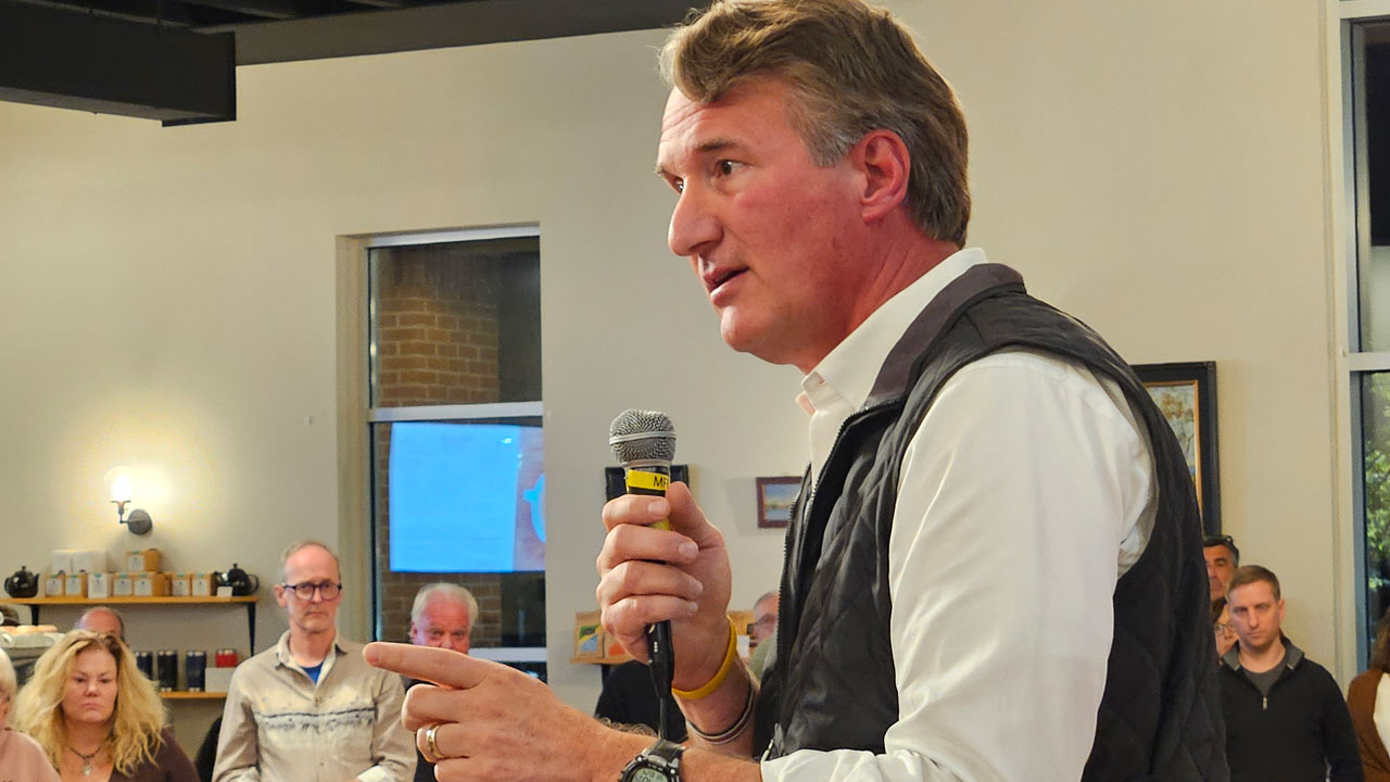 Out of Office but Not Off the Trail: Glenn Youngkin Stumps in Virginia’s 5th