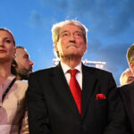 The U.S. State Department dropped sanctions against Sali Berisha, the opposition leader in Albania who is a longtime opponent of George Soros.