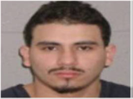 EXCLUSIVE: ICE Arrests 5 Criminal Illegal Aliens 4 A young man with short dark hair, a trimmed mustache, and a goatee looks at the camera with a neutral expression, in a close-up photo against a plain wall background.