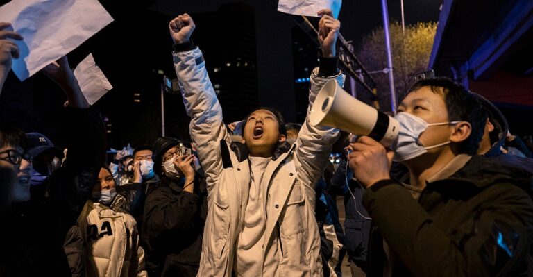 China’s Unprecedented Protests, Explained