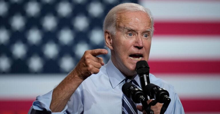 Biden’s New Slur to Tar His Political Opponents