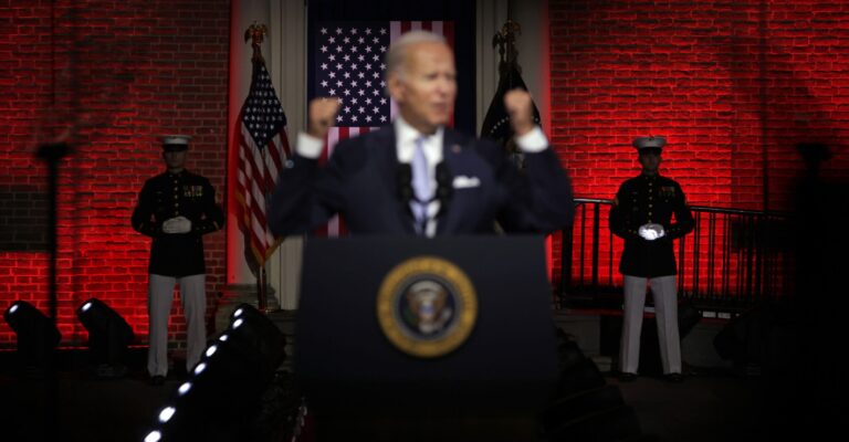 Biden’s Authoritarian Speech: ‘MAGA’ Republican Opponents Are a Threat to Democracy
