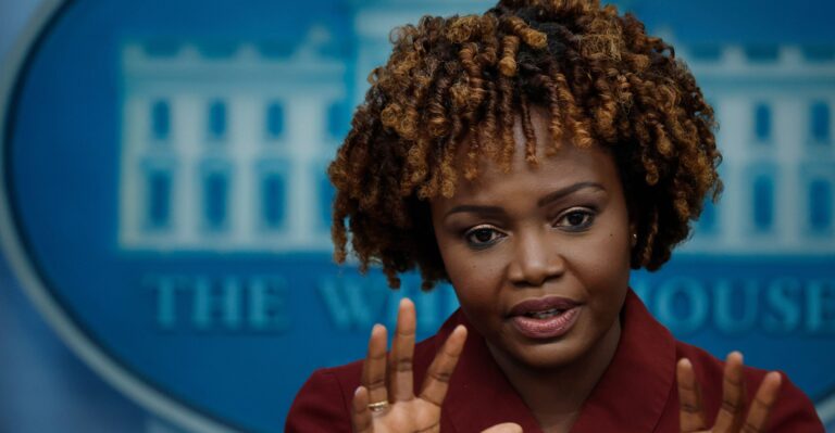 White House Press Secretary Karine Jean-Pierre: Incompetent but Failing Upward