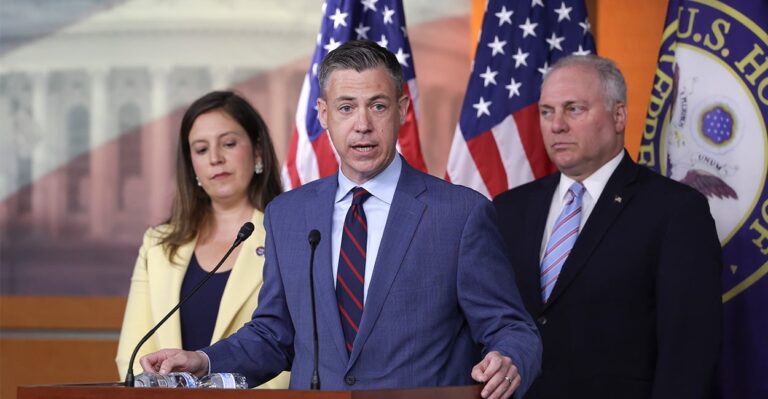 Rep. Jim Banks on Politicization of DOJ: Bidens, Top Dems Play by ‘Different Set of Rules’