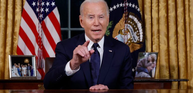 Why Biden’s Oval Office Address Was a Disaster