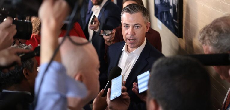 Rep. Jim Banks Demands That Air Force Justify Threatening Airmen’s Careers for Attending Conservative Rally