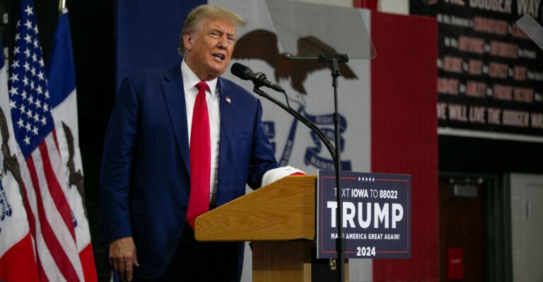‘Outrageous Attempt at Disenfranchising’: 6 Takeaways From Trump’s Iowa Rally