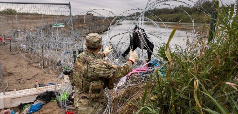 Biden Admin Takes Dispute Over Barbed Wire at Texas Border to Supreme Court
