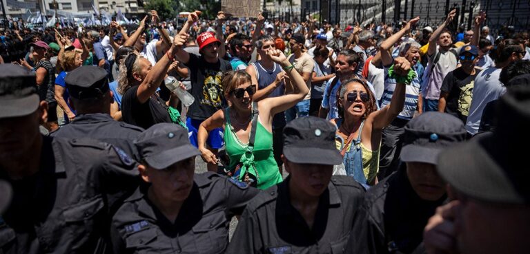 Left’s Global Networks Take Aim at Argentina’s New President