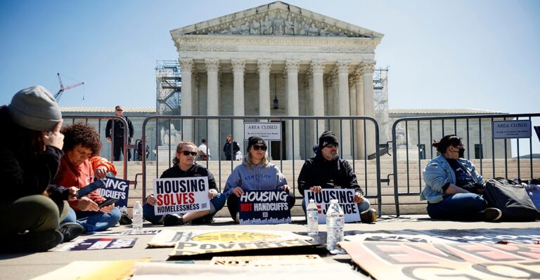 Be It Ever So Humble … : Supreme Court to Decide If City May Ban Sleeping in Public