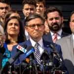 Speaking at Columbia University, House Speaker Johnson Calls on School’s President to Resign