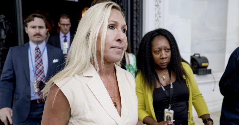 Marjorie Taylor Greene Reveals Plan to Oust Speaker Mike Johnson