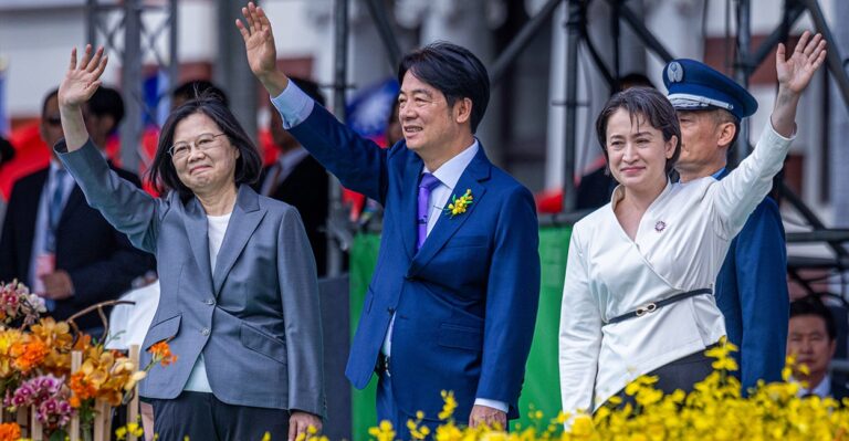 China Launches ‘Punishment’ Drills Around Taiwan After President’s Inauguration