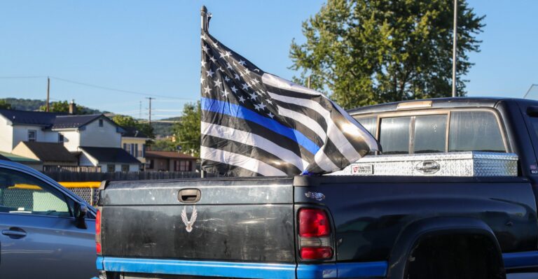 Connecticut Town Won’t Hoist ‘Thin Blue Line’ Flag for State Trooper, Lowers ‘Pride’ Flag to Half-Staff Instead