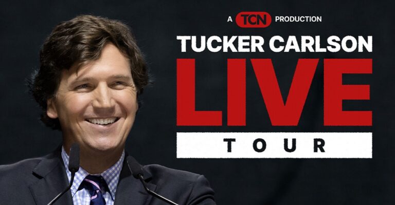 Tucker Carlson’s 15-City Tour: Find Out Where He’s Going