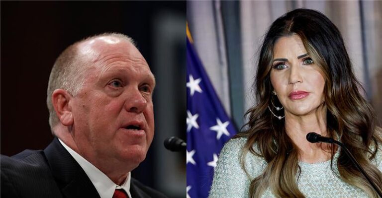 Tom Homan and Kristi Noem: What Border Agents Think of Their Incoming Bosses