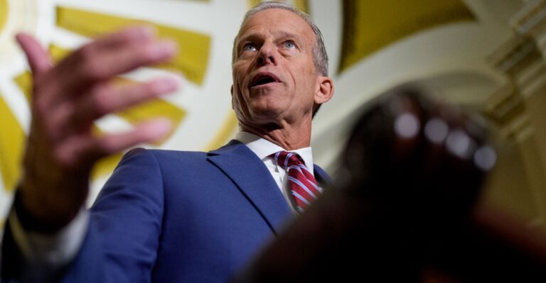 ‘We Have an Agenda,’ Thune Says of GOP Senators on Budget Bill