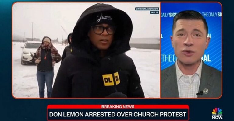 Daily Signal President Clashes With Ex-CNN Analyst Over Don Lemon Arrest