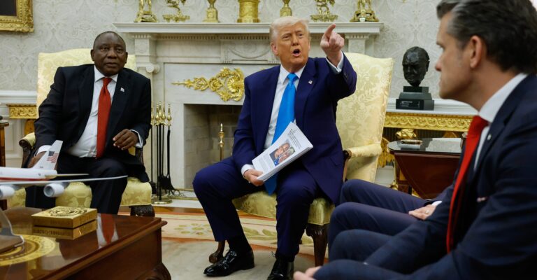 Trump Was Right to Shame South African President