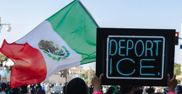 Here’s Why There Are So Many Mexican Flags at the LA ICE Riots