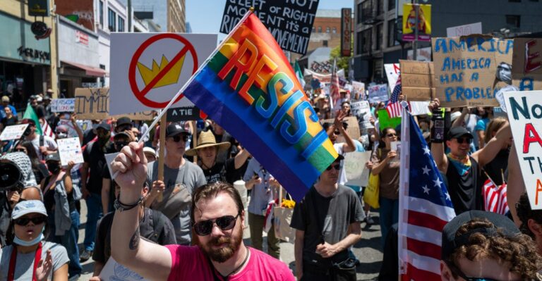Democrats’ Pride in America Hinges on Who’s in Charge