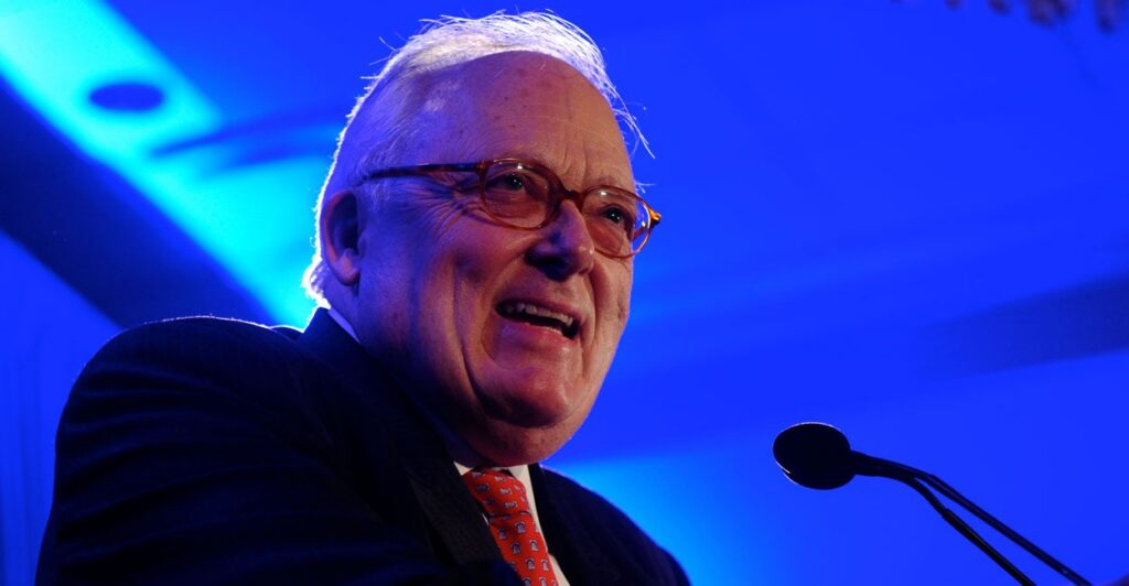 Ed Feulner Ed Feulner, Heritage Foundation Founder and Conservative Movement Giant ...