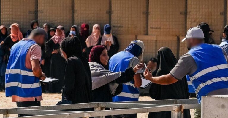 US-Led Gaza Humanitarian Group Launches New System to Ensure Aid Gets to Civilians