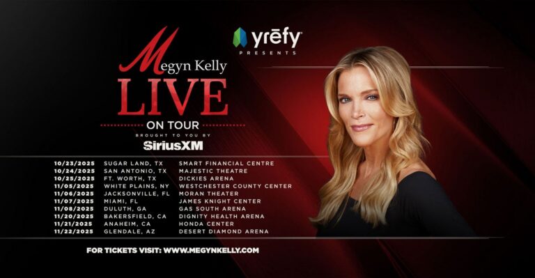 Megyn Kelly’s 10-City Tour: Get Exclusive Access Before General Public