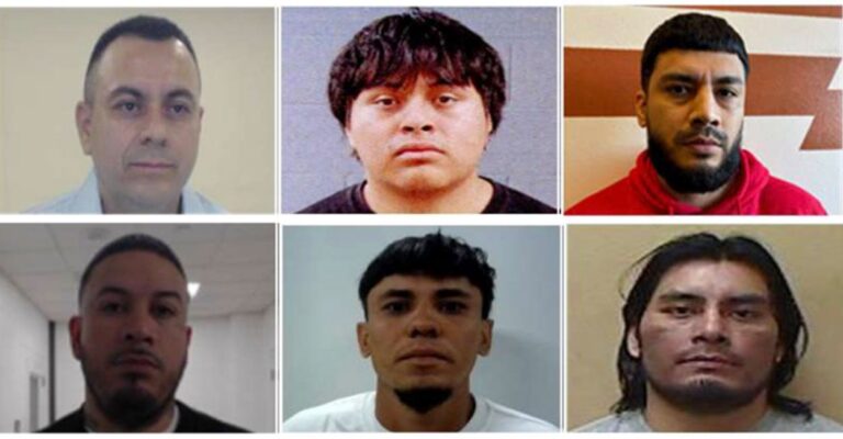 EXCLUSIVE: 10 Mugshots of Criminal Illegal Aliens Now in ICE Custody  