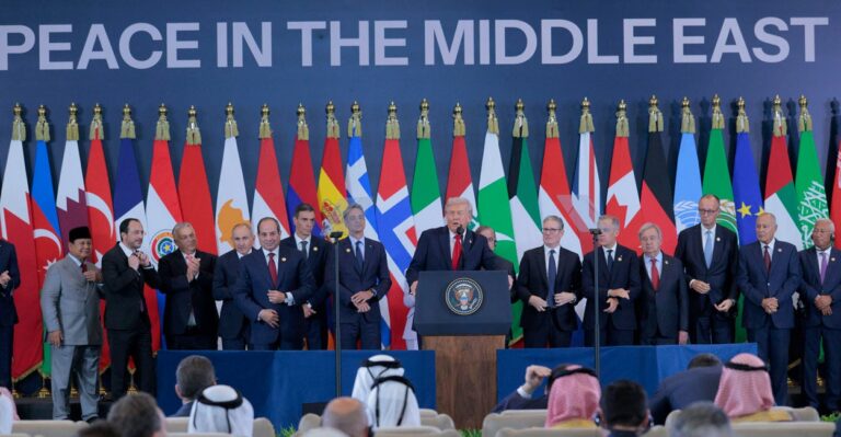 Trump Casts Vision of Prosperous, Peaceful Middle East Following Israel-Hamas Ceasefire 