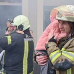 Russian Drone Strikes Kindergarten in Ukraine