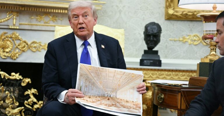 Trump’s Building a Ballroom, Not Taking Away Your Binky